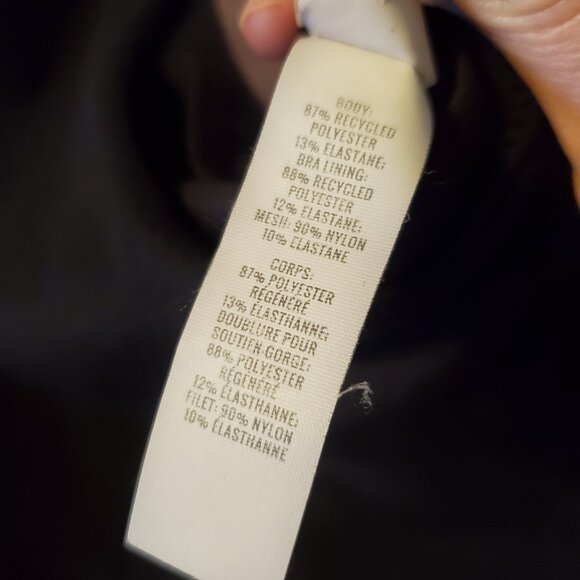 Aerie Solid Black Sporty The Hugger Mini Dress Women's Size Medium - Picture 3 of 6